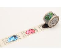 Masking Tape Mt 2,5 Cm Prédécoupé Encyclopedie Minéraux - Mineral