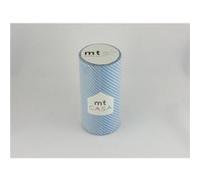 Masking tape mt casa 100 mm rayé stripe light blue - masking tape (mt) Bleu G
