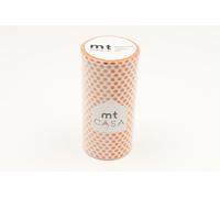 Masking Tape Mt Casa Pois 10 Cm Orange - Dot Mandarin