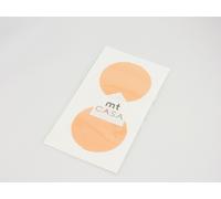 Masking Tape Mt Casa Seal Sticker Rond En Washirayé Orange