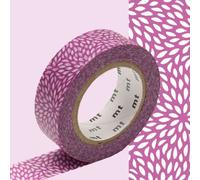 Masking Tape Mt Fleur De Riz Fuchsia - Mujinagiku