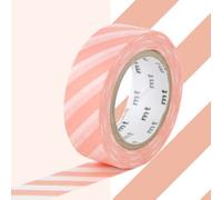 Masking Tape Mt Rayures Saumon - Stripe Salmon