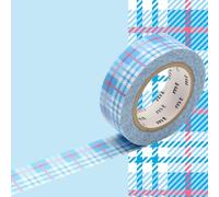 Masking Tape (MT) Tartan écossais Bleu - Check Blue