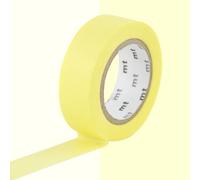 Masking Tape Mt Uni Pastel Jaune - Lemon