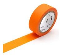 MT Ruban adhésif de masquage Washi - Orange mat - 1 rouleau
