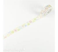 Masking Tape Rosaces Multicolores Ruban Papier Adhésif Washi - Multicolore