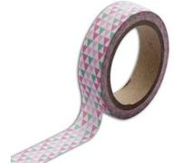 Masking tape triangles verts et rose Vert G