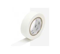 Masking tape unicolore - Blanc mat - 1,5 cm x 7 m
