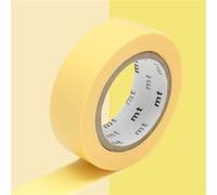 Masking tape unicolore - Jaune - 1,5 cm x 7 m Jaune G