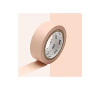 Masking tape - Unicolore - Orange - 1,5 cm x 7 m - Idéal pour le scrapbooking - Facile à repositionner