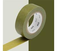 Masking tape unicolore - Vert olive - 1,5 cm x 7 m Vert G