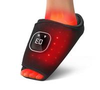 MASKIS Coussinets de Luminothérapie Rouge pour Les Articulations du Pied/Genou/Coude, Appareil de Photothérapie Infrarouge 660nm & 850nm pour Les Soins des Pieds, 5 Modes de Photothérapie