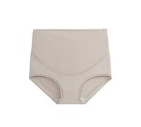 Maskjuwio Sous-vêtements de maternité en coton pour femme, culotte de grossesse, post-partum, mère sous le ventre, slip jetable pour femme, gris, XXL