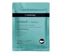 MASKOLOGY Masque professionnel sous les yeux au rétinol + vitamine C 3 applications | Masques sous les yeux pour l'hydratation de la peau | Patchs pour les yeux | Patchs pour les yeux au rétinol