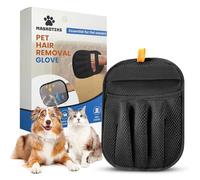 Maskotiks Pet Hair Removal Glove-Electrostatic Pet Hair Remover Glove with 5-Finger Design, Cat Hair Remover Glove for Couch,Car,Laundry,Carpet,The Magic Brush Pet Hair Remover is Light and Washable