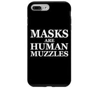 Masks are Human Muzzles Anti Medical Safety Face Mask Coque pour iPhone 7 Plus/8 Plus