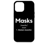 Masks Definition - Human Muzzles Anti Social Distance Masks Coque pour iPhone 12 Pro Max