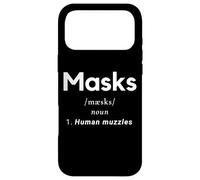 Masks Definition - Human Muzzles Anti Social Distance Masks Coque pour iPhone 17 Pro Max