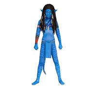 Maskworld Costume de guerrière tribale bleue pour fille - Taille enfant : 134-140 - Accessoire de costume de film pour carnaval, Halloween et fête à thème