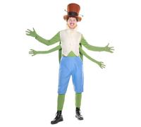 Maskworld Costume de sauterelle à rabat - Costume d'animaux Maya l'abeille - Taille : XXL - Déguisement de sauterelle pour carnaval, Halloween et fête à thème