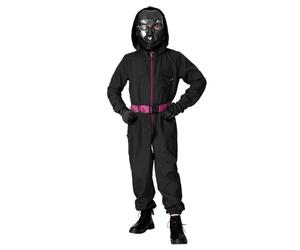 Maskworld Costume et masques de jeu coréen pour enfants - Déguisement de carnaval, Halloween, fête à thème
