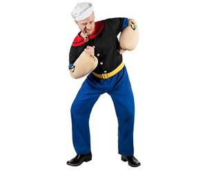 Maskworld Popeye Costume de marin avec ou sans sifflet