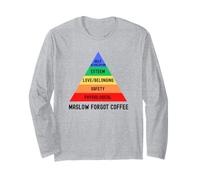 Maslow Forgot Coffee, Maslow's Hiérarchie Of Needs Psychology Manche Longue