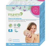 Masmi Coussinets Allaitement Coton Bio 30 Coussinets
