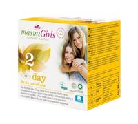 Masmi Girls Serviettes de jour en coton biologique Taille 2, 10 pièces