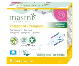 Masmi Regular Cotton Tampon 18pcs