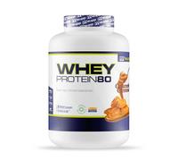 MASmusculo - Whey Protein 80-2 Kg - Caramel crémeux - Complément sportif de qualité pure - Avec Lacprodan d'Arla et Whey Protein - Aide à augmenter la masse musculaire