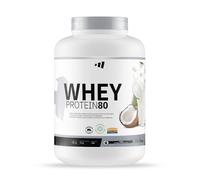 MASmusculo - Whey Protein 80 2 Kg - Noix de Coco - Complément sportif de qualité pure - Whey Protein - Avec Lacprodan d'Arla et Whey - Aide à augmenter la masse musculaire