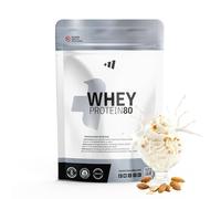 MASmusculo - Whey Protein 80-500 g - Crème et amande - Complément sportif de qualité pure - Whey Protein - Avec Lacprodan d'Arla et Whey - Aide à augmenter la masse musculaire