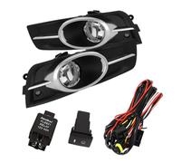 MASO 1 lot de phares antibrouillard, feux de brouillard, feux conducteur/passager avec câblage/ampoules/interrupteur/relais compatibles avec Chevrolet Cruze 2009-2014. Remarque : ne convient pas pour