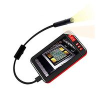 MASO Caméras d'inspection Endoscope USB 8mm 1080P HD Tube Endoscope industial 4.3 Pouces Écran LCD F200 étanche (2M)