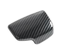 MASO Capuchon de pommeau de levier de vitesse pour console centrale, en fibre de carbone ABS, compatible avec A/u*di A4 (B9) 2017-2020 A5 S4 (B9) S5 Q5 SQ5 Q5/SQ5 Sportback Q7