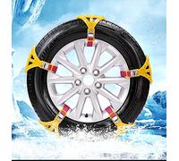 MASO Chaînes à neige antidérapantes pour pneus de voiture - Faciles à monter - Universelles - Pour pneus de largeur 165-285 mm