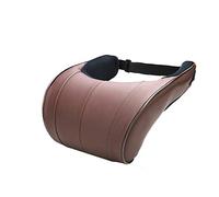 Maso Coussin appuie-tête en cuir PU souple + mousse à mémoire de forme Marron, 2