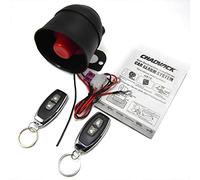 MASO CW-8110 Kit antivol, 12 V, entrée sans vec 2 télécommandes et 1 sirène klaxon, CW-8110
