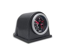 MASO Jauge de pression universelle Turbo Boost 52 mm avec cadrans fumés 30 PSI POB LED Kits Instrument de voiture UK