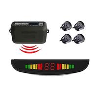 MASO Kit de capteur de radar de recul sans fil pour voiture, radar de recul sans fil DC 12 V avec distance de détection radar : 0,3 à 2 m, capteur de stationnement de secours avec système radar sensib