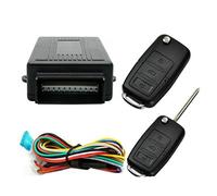 MASO Kit de Centralisation Auto Télécommande Universel pour Porte de Voiture avec Boîte de Contrôle + 2 Télécommandes de Remplacement pour Verrouillage Central de Voiture