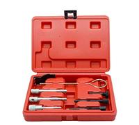 MASO Kit d'outils de verrouillage d'arbre à cames pour moteur diesel 2,5 2,8 CRD Compatible avec Jeep Voyager (8 pièces)