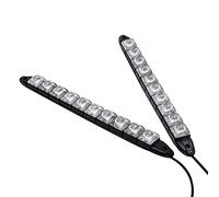 MASO Lot de 2 feux de position 10 LED Blanc DRL Étanches