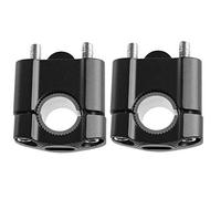 Maso Moto Guidon Riser 7/20,3 cm 22 mm et 11/20,3 cm 28 mm en alliage d'aluminium durable Barres Collier de serrage