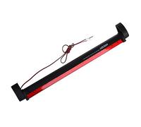MASO Troisième feu stop arrière 12 V 48 LED pour voiture Rouge