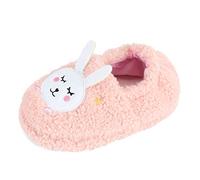 MASOCIO Chausson Enfant Fille Pantoufle Hiver Peluche Chaussure Antiderapant Animaux Lapin Taille 22 23