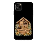 Mason Bee Room Osmie Nichoir Jardin Pollinisateur Coque pour iPhone 11 Pro Max