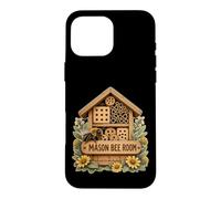 Mason Bee Room Osmie Nichoir Jardin Pollinisateur Coque pour iPhone 16 Pro Max