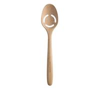 Mason Cash Cuillère de Cuisine à Fente innovante, Bois Dense, Beige, 32.6 x 6.8 x 2.4 cm